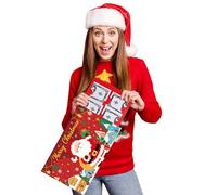 Humyoun Jumbo Christmas Money or Gift Card Holder with Envelopes, 14 x 8 Inch Oversized Christmas Money Holder for Gifting Cash, Funny Xmas Cash Gift Ideas(Classic)