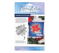 Hun kydory - Moonstone Dies - Poinsettia & Foliage - MSTONE1050 - £14.99