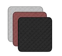 HUNAIGEE Absorbent Seat Protector Pads for Adults Waterproof Reusable Incontinence Chair Pads Washable Pee Pads for Incontinence Non-Slip Soft Durable Underpads 3 Pack 21"X22"