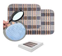 HUNAIGEE Waterproof Bed Pads for Incontinence Plaid Washable Adult Underpads Reusable Heavy Absorbent Bed Chucks Pads Seat Protector Pads for Elderly Kids Pets 32"X36"(2Pack)