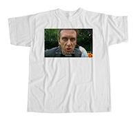 hunan Super Hans T Shirt Crack Moreish Peep Show Mark Jeremy Homage Usbourne Corrigan White