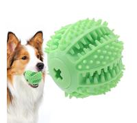Hundefeutter Ball-Zoll Interaktives Snackspielzeug | Lustiger Zahnball -Tragbarer Futterspender - Robustes Naturkautschuk Mit Zahnpflege-Design, Denkspiel Für Kleine Bis Große Hunde