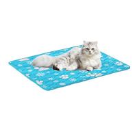 Hundekühlmatte, Kühlmatte für Hunde Selbst, Ungiftig Kühlkissen - faltbares Kühlpad mit rutschfester Unterseite, Nylon-Polyester, 60x50 cm, ideal für Garten, Haus, Wohnung, Büro im Sommer
