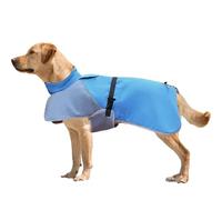 Hunderegenmantel wasserdicht | Winter coat for hunde with sleeves and poncho | Warme Haustierbekleidung für kleine, mittelgroße und große Hunde | Ideal für Spaziergänge bei Regen, Wind