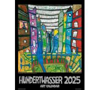 Hundertwasser Art Calendar 2025