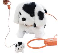 Hundespielzeug Zum Spazierengehen, Spielzeughunde, Die Und Bellen | Elektrischer Laufhund, Realistische Kuscheltiere, Echte Haustiere Interaktives, Welpe, Stofftier, Schnurrender Hun,