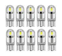 Hundnsney 10Pcs 6000K Canbus T10 168 194 W5W Dome License Side LED Light Bulb White