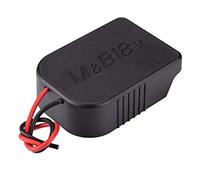 Hundnsney for Wheels Adaptor for 18V/14.4V Battery Mount Connector Adapter Dock Holder with 12 Awg Wires