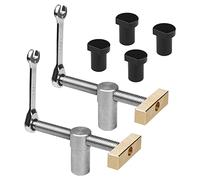 Hundnsney Woodworking Bench Dog with Bench Dog Stop Sets, Clip Clamp Fixture Vise Joinery Carpenter Tools(20Mm) B