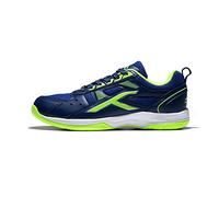 HUNDRED Raze Non-Marking Professional Badminton Shoes for Men | Material: Faux Leather | Suitable for Indoor Tennis