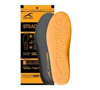 Hundred Steady Soft Performance Insoles | Plush Cushioning | Anti-Slip | Soft & Breathable | Personalized Comfort for Any Shoe | Unisex | 1 Pair (UK 9)