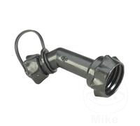 Hunersdorff Spout With Cap Screw On - Angled