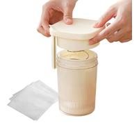Hung Curd Maker, Milk Whey Separator, Reusable Fine Mesh Strainer for Yogurt Making Cheese Fermentation Juice Extraction Coffee Brewing Milk Prep Soup Straining & Meal Cooking