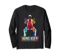 Hung Ga Kung Fu Chinese Martial Arts Self Long Sleeve T-Shirt