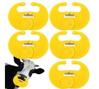 Hung on the nose - 5x ENTRANCE ENTRANCE OF THE NOSE, PESITY OF MÁCHA, PREVIEW OF MORE Harnada de la Thorn | 5x Calf Weaner Nose Thorn | Preventer de sucking de milk, herramien