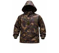 Hungarian Army Dark Woodland Camouflage Waterproof Jacket | Military Issue Outdoor Smock Overcoat | Durable Tactical Rain Jacket for Hunting, Hiking, Bushcraft & Outdoor Activities