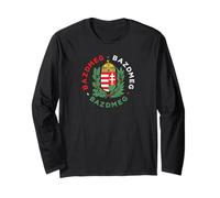 Hungarian Culture - I Love Budapest Hungary, Magyar Language Long Sleeve T-Shirt