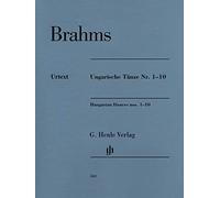 Hungarian Dances nos. 1-10 - Piano - Sheet music - ( HN 560 ): Instrumentation: Piano solo