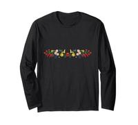 Hungarian folk motifs from Hungary Long Sleeve T-Shirt