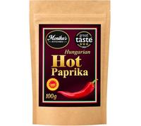 Hungarian Hot Paprika 100g - Authentic Premium Spicy Powder - Award Winner