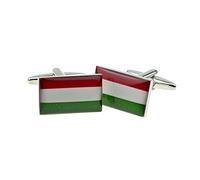 Hungarian Hungary Flag Cufflinks