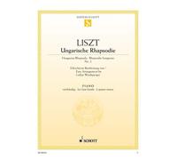 Hungarian Rhapsody piano (4 hands) (intermediate) Liszt No. 2 C Minor (easy) Sch