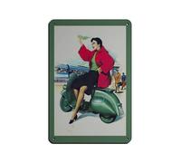 .Hungarian Traditional Fashion Retro Poster Metal Tin Sign Chic Art Retro Iron Painting Bar People Cave Cafe Family Garage Poster Wall Decoration 8x12inch(20x30cm)
