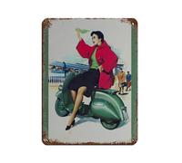 .Hungarian Traditional Fashion Retro Poster Metal Tin Sign Chic Art Retro Iron Painting Bar People Cave Cafe Family Garage Poster Wall Decoration 12x16inch(30x40cm)