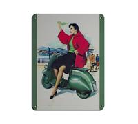 .Hungarian Traditional Fashion Retro Poster Metal Tin Sign Chic Art Retro Iron Painting Bar People Cave Cafe Family Garage Poster Wall Decoration 12x16inch(30x40cm)