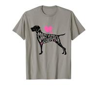 Hungarian Vizsla Dog Mom Crazy Vizsla Lady Funny Women Gift T-Shirt