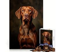 Hungarian Vizsla Jigsaw 1000 Pieces for Teenagers Brain Exercise Clean Connection Real Challenge Unique Gift (50x75cm)