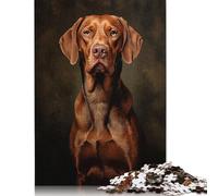 Hungarian Vizsla Jigsaw Puzzles for Adults Kids. 1000 Pieces Great Challenge Toy Educational Games Home Decoration for Adults& Kids Age 14 Years Up 1000pcs (38x26cm)