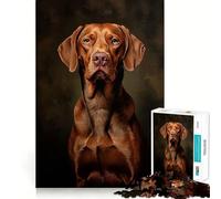 Hungarian Vizsla Puzzle for Teenagers 1000 Pieces Strong Memory Accurate Edge Joyful Challenge Wall Art (38x52cm)