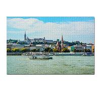 Hungary Castle Hill Budapest Jigsaw Puzzle 1000 Piece Game Artwork Travel Souvenir 38x26CM