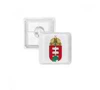 Hungary Europe National Emblem PBT Keycaps for Mechanical Keyboard White OEM No Marking Print