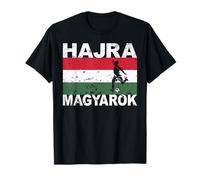 Hungary Football Fan Hungarian Flag Let's Go Hungary T-Shirt