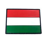 Hungary Hungarian Flag Airsoft PVC Morale Patch