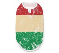 Hungary Retro Flag Versatile Dog Vests for Dogs And Cats - Full Print Pet Vest XL