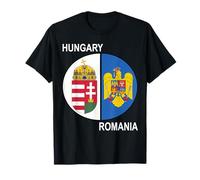 Hungary Romania New Deluxe Vintage-look T-shirt T-Shirt
