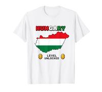 Hungary Tshirt, Hungarian maps, Hungary Flag Shirt for Kids T-Shirt