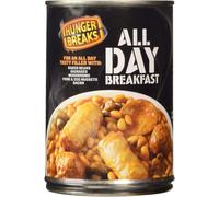 Hunger Breaks All Day Breakfast Meals, 395 g Pack of 6