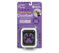 Hunger for Words Talking Pet Doorbell - 1 Piece Doorbell for Dogs, Doggie Doorbell, Perfect for Dog Training, Dog Buttons for Communication, multi