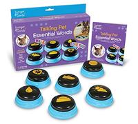 Hunger for Words Talking Pet Essential Words - 6 Piece Set Pre-Recorded Speech Buttons for Dogs, Dog Buttons for Communication