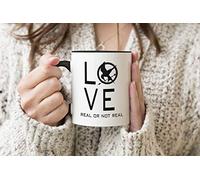 Hunger Games Symbol Love Black Handle Mug Coffee Tea Mug 312ml Cup