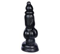 Hunglock Massive Black Doggy Dildo 13 Inch