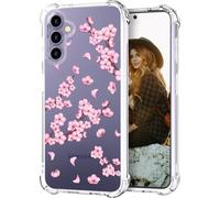 Hungo for Samsung Galaxy S24 / S25 Case (Clear Cherry Blossom)