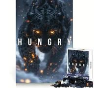 Hungry 1000 Pieces Jigsaws Adults Puzzles Gifts Cognitive Boost Serene Game Fun Play Great Gift (50x75cm)