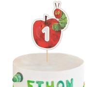 Hungry Caterpillar 1st Birthday Cake Topper,First/1st Birthday Cake Decor