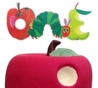 Hungry Caterpillar One Cake Topper, Caterpillar and Fruit Themed First Birthday Party Decoration, Hungry Caterpillar Baby Shower Cake Smash Favor for Boys Girls