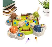 Hungry Dinosaur Toy - Hand Eye Coordination Learning Game, Dinosaur Bean Eating Multiplayer System, Interactive Skill Development Toy, Colorful Family Friendly Design | Use For Home Party Family Gathe